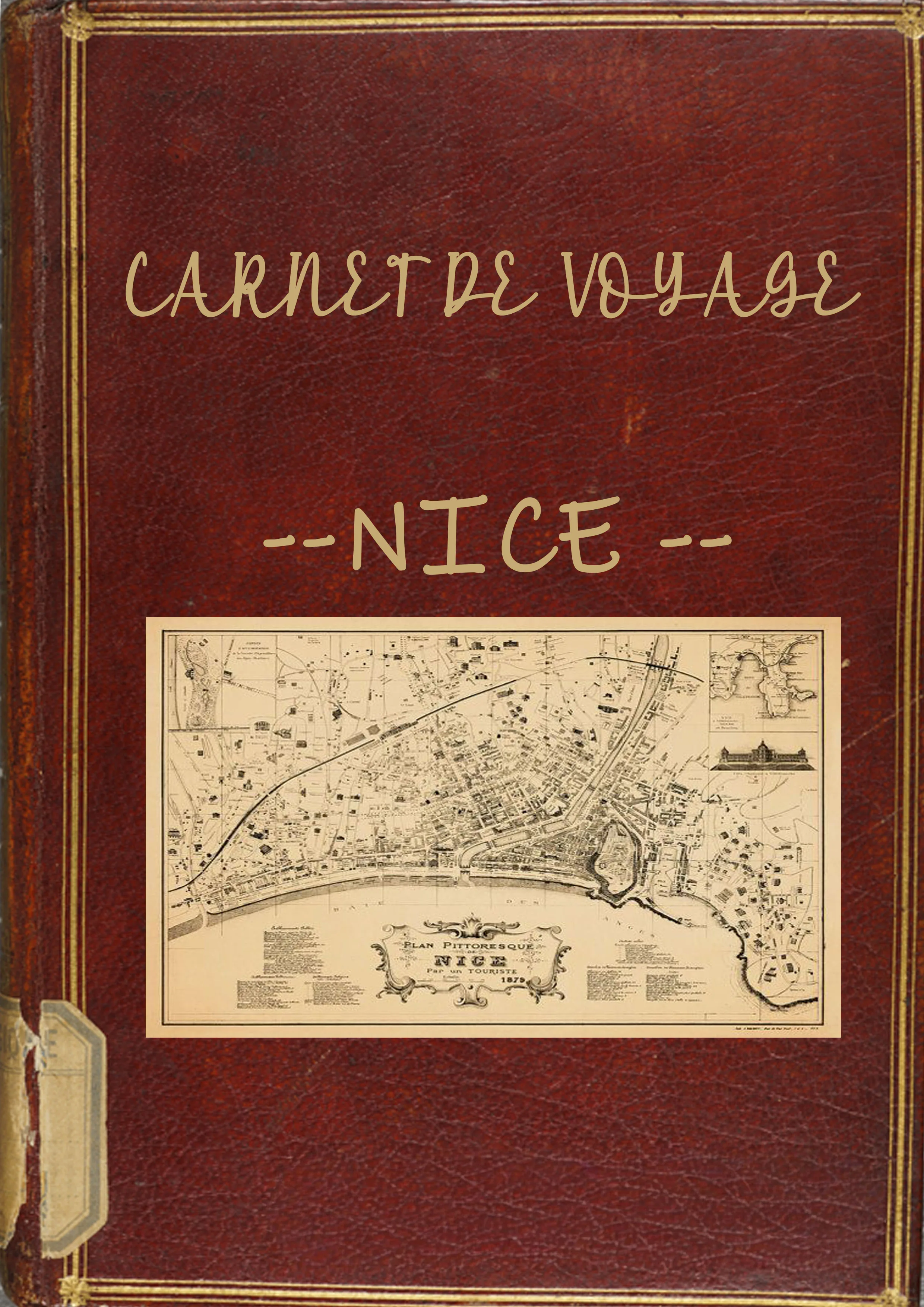 Couverture — Carnet de voyage — Nice