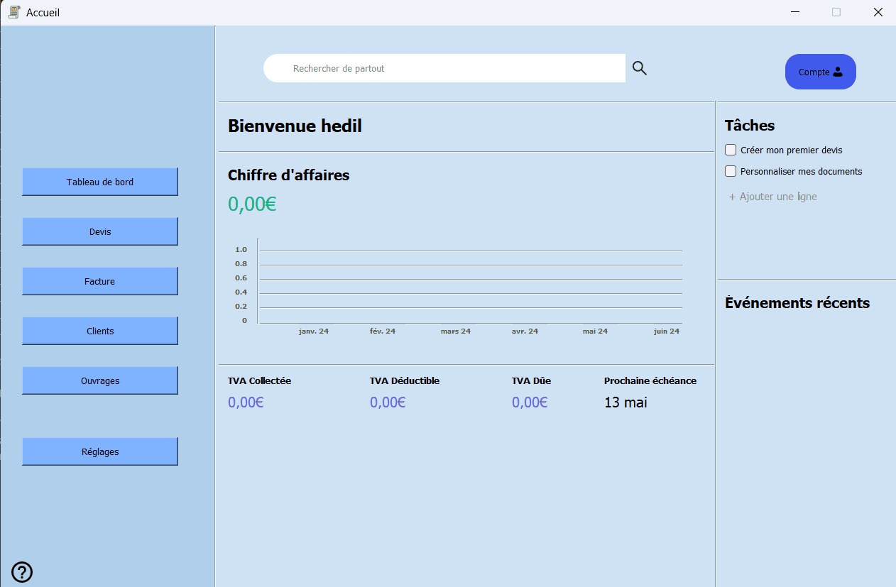 Application de Facturation – Outil de gestion